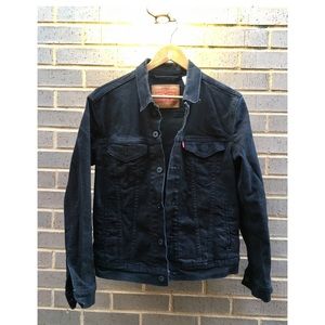 Levi's Black Denim Jacket